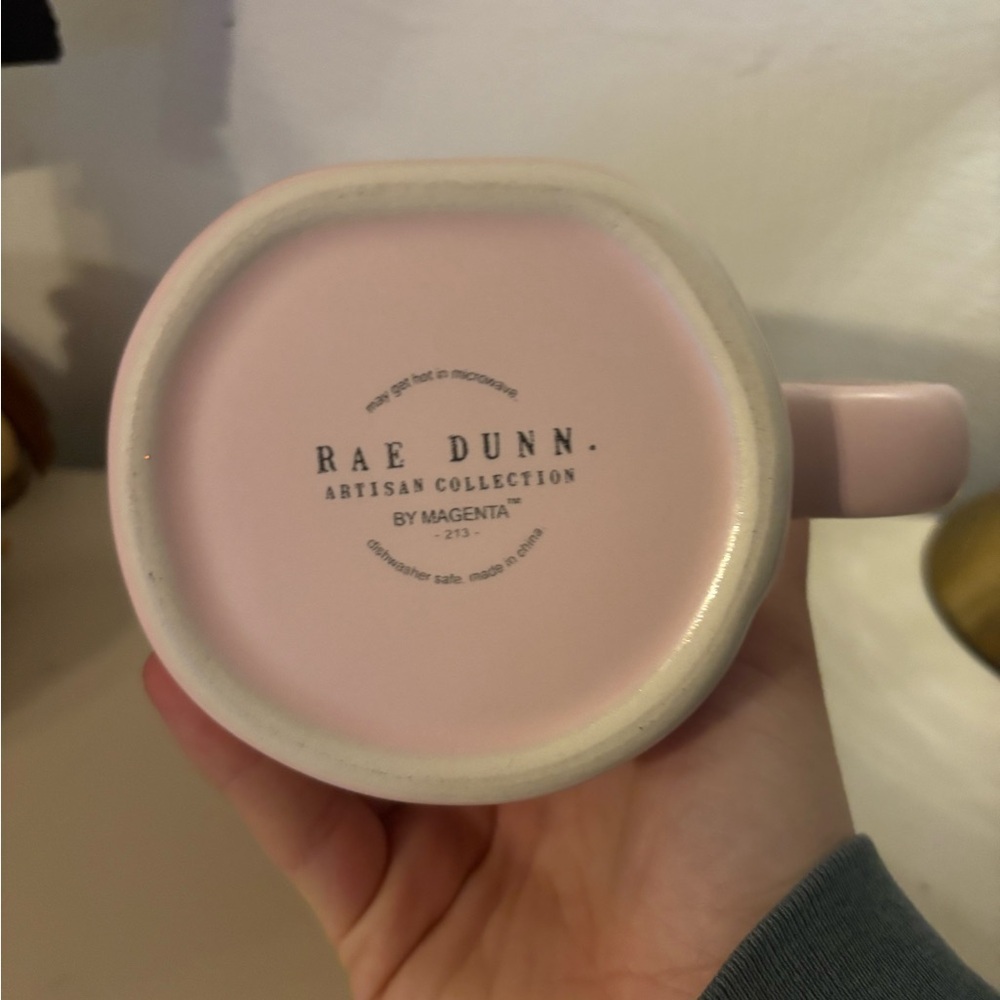 Rae Dunn Blush Pink Valentine’s Day “Soul Mate” Mug - Picture 5 of 5